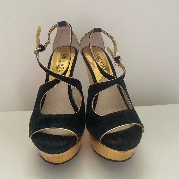 Designer Michael Kors high heels GOLD - Picture 3 of 4